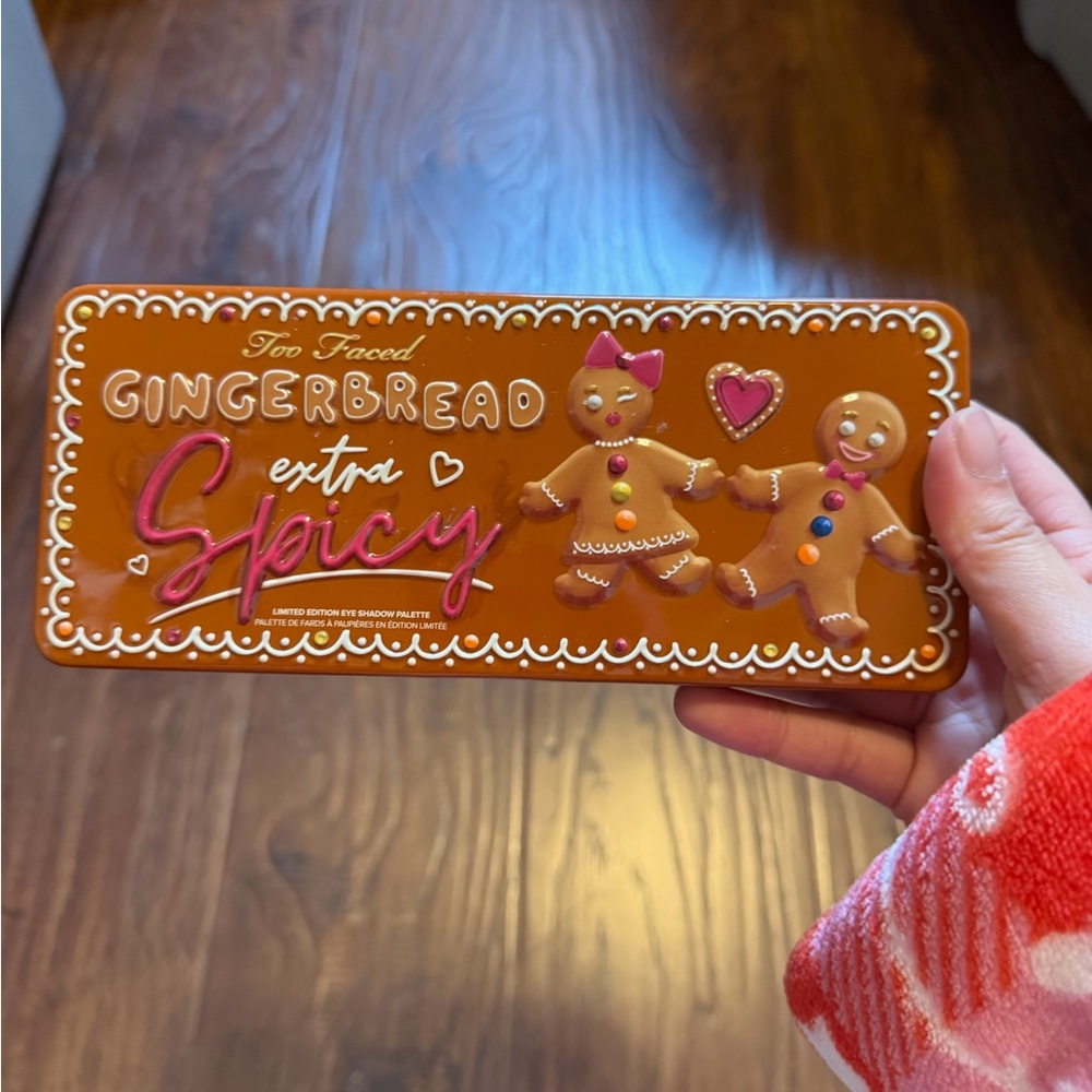 too faced ginger bread eyeshadow palette